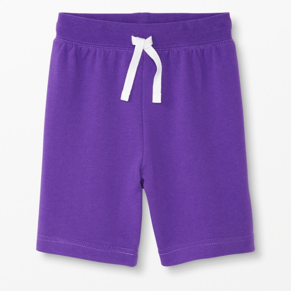 NWT Hanna Andersson French Terry Sweatshorts In Purple Hills.